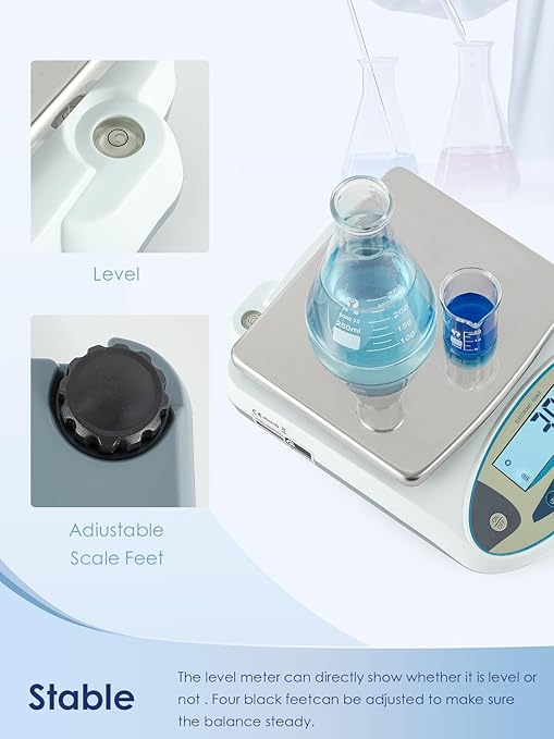 CGOLDENWALL Lab Scale 5kgx0.1g Digital Precision Scale Electronic Balance - Image 7