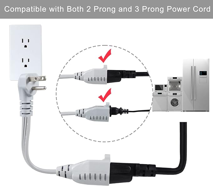 KUNCAN Appliance Power Extension Cord - Image 2