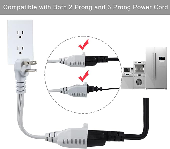 KUNCAN Appliance Power Extension Cord - Image 2