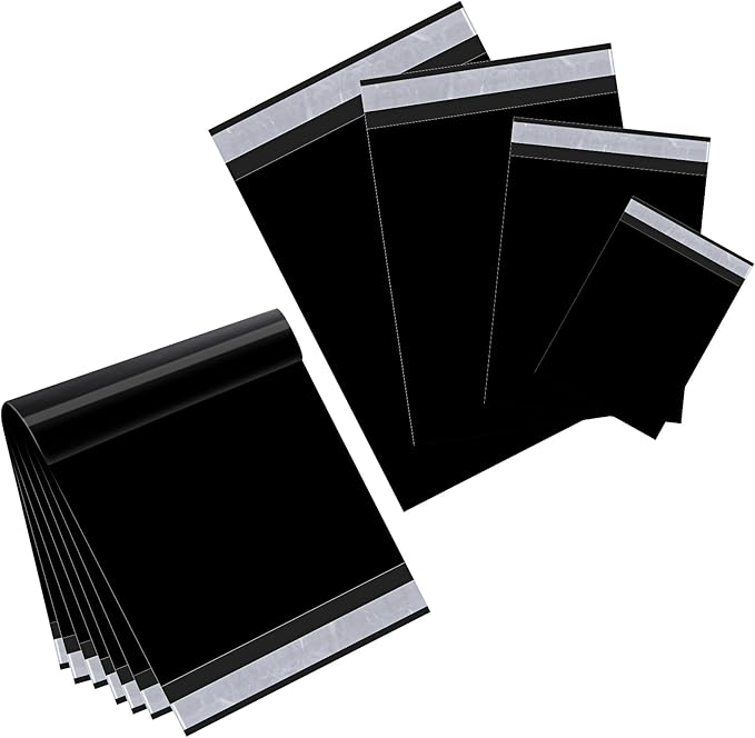 Outus 120 Pcs Poly Mailer Envelope 4 Sizes Shipping Bags Self Adhesive Clasp by Outus