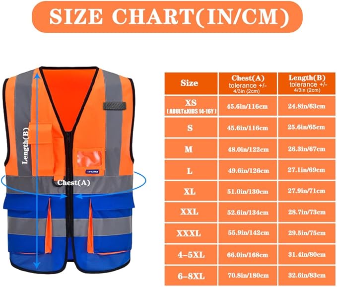 A-SAFETY High Visibility Safety Vest - Image 2
