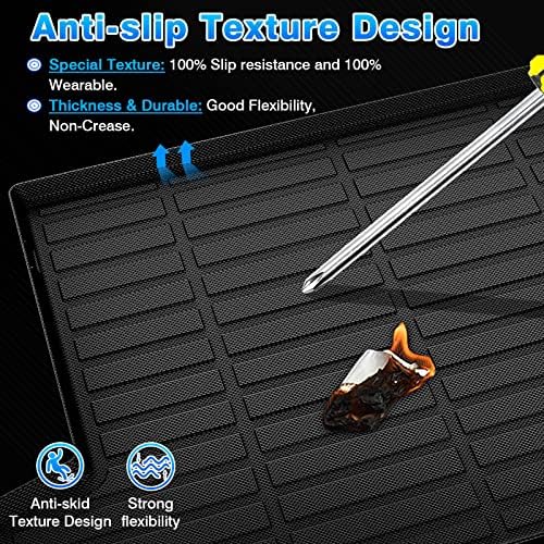 Cartist Custom Fit for Cargo Liner KIA Sportage 2017-2022 (Cargo Tray in Upper Deck Position) All Weather Trunk Mat Anti-Slip Rear Trunk Floor Mat Waterproof TPE - Image 3