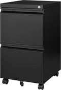 Mobile File Cabinet with Lock by Anxxsu