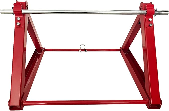 Cable Reel Drum Roller Holder Wire Dispenser Cable Rack Fold Spool Holder - Image 2