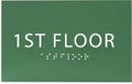 6" X4" 1st Floor Sign by ADACentralSigns