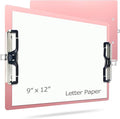 Aluminum Metal Clipboard Stainless Hangable Pen Holder Double Clip Board Size by Liushun
