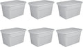 Sterilite 30 Gal Storage Tote, Stackable Bin by Sterilite