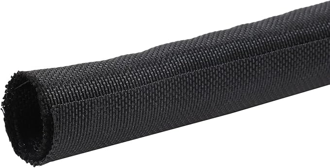Braided Wire Loom Mesh Woven Split Sleeving Sheathing by Sunnarepoon