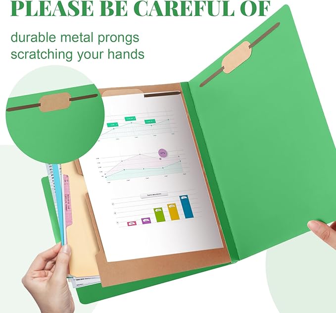 Skyygemm 12 Pack Classification Folders Letter Size Bulk - Image 3