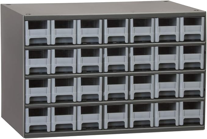 Akro-Mils Steel Garage Storage Cabinet, Small Parts Organizer Metal Cabinet by Akro-Mils
