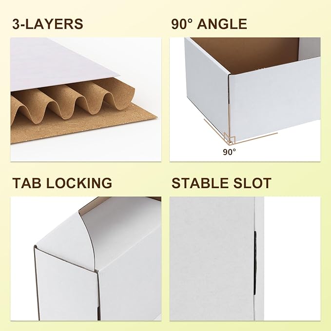 WIFTREY 40 Pack 6x4x3 Small Shipping Boxes - Image 3
