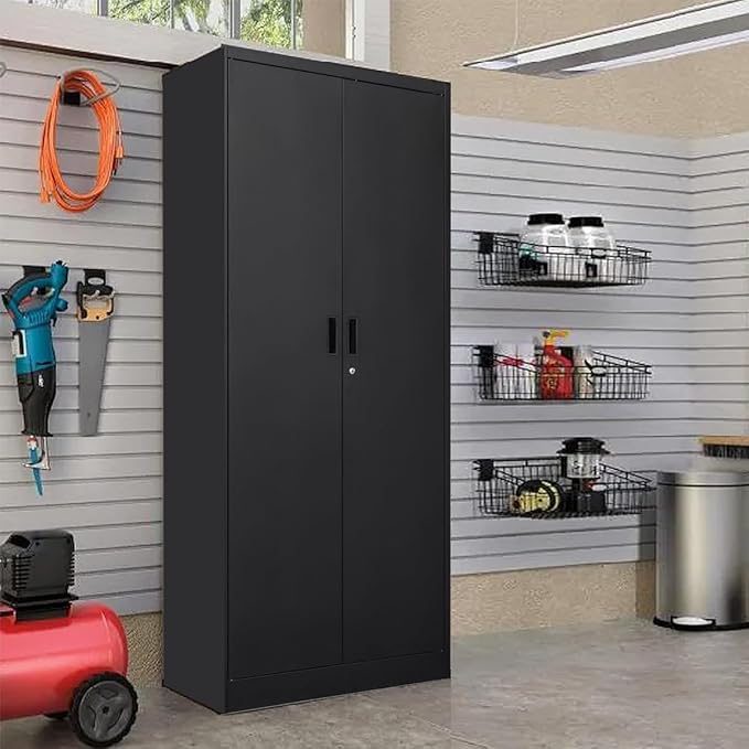 BESFUR 71" H Metal Storage Cabinet - Image 7
