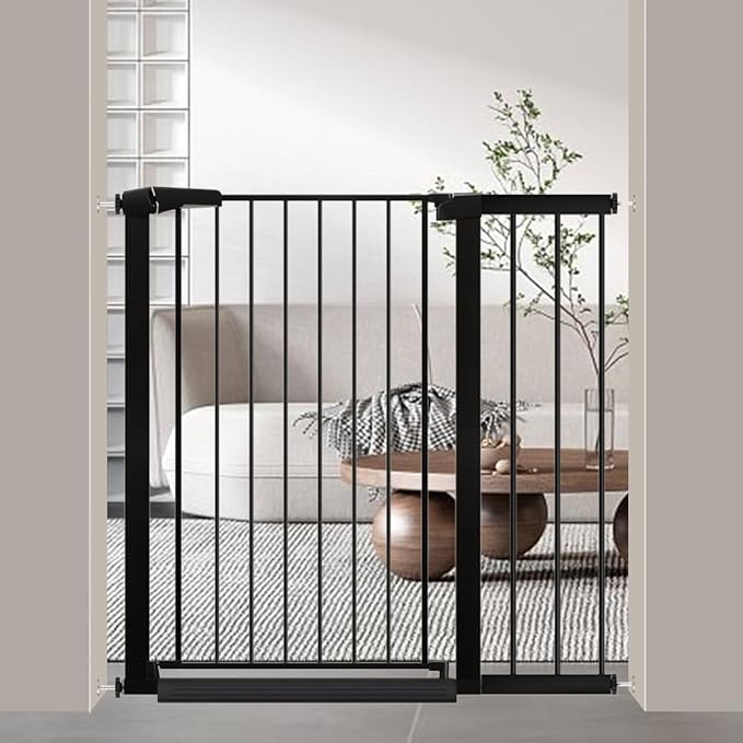 38.5" Extra Tall Pet Gate Pressure Mounted by FairyBaby