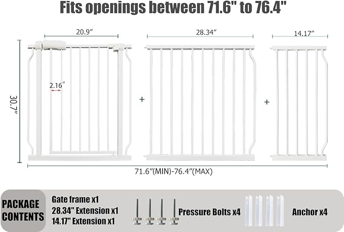 Extra Wide Baby Gates - Image 2