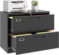 Lateral File Cabinet, Metal Filing Cabinet by ZAOUS