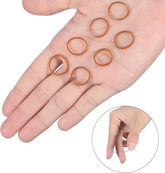 Rubber Band Depot, Size #8, Small Rubber Bands, Everyday Rubber Bands - Image 4