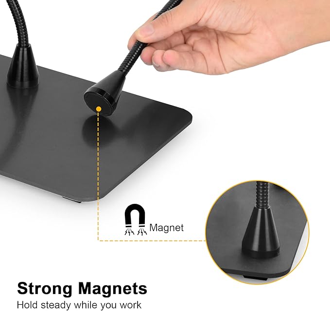 Magnetic Helping Hands Soldering Third Hand, PCB Circuit Board Holder - Image 8