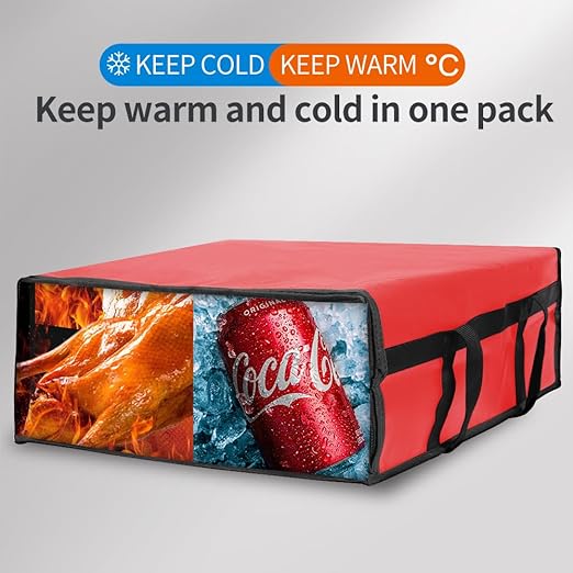 Bodaon Insulated Pizza Delivery Bag, Insulated Food Delivery Bag, Insulated - Image 3