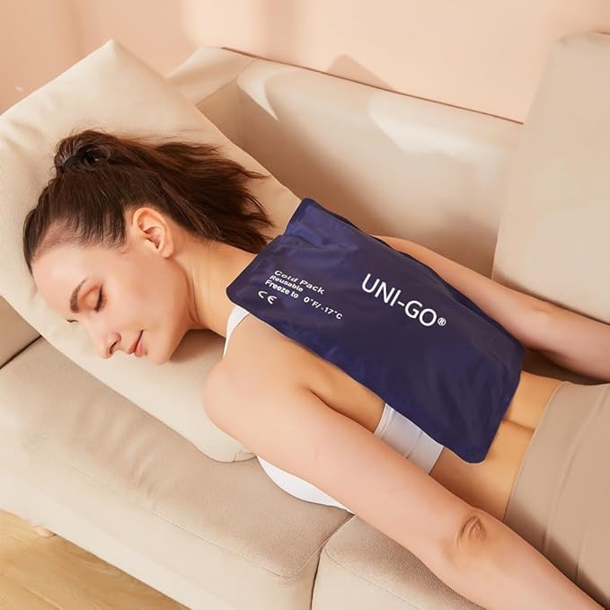 UNI-GO Gel Ice Packs for Injuries Reusable, Gel Cold Pack - Image 5
