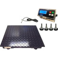 SellEton SL-700-2x2-2.5K 24" x 24" Industrial Floor Scale by SELLETONSCALES