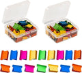 100PCS Colorful Binder Clips, Work by Lzzabo