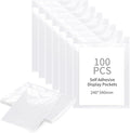 souG 100Pcs Self Adhesive Display Pockets by GSHYMXT