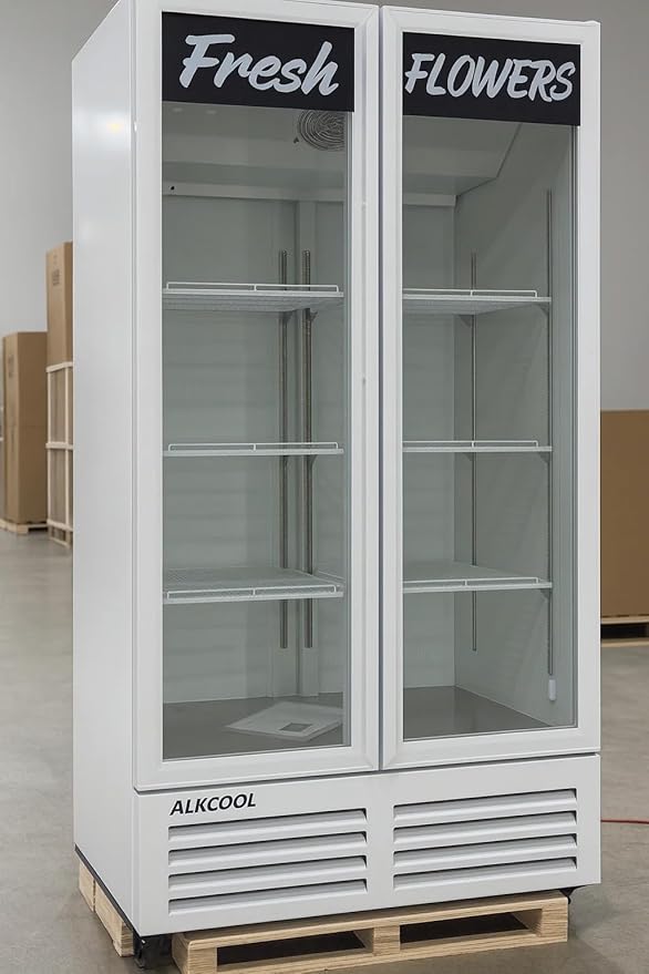 Commercial Flower Refrigerator Floral Display Cooler, ETLSanitation Approval - Image 5