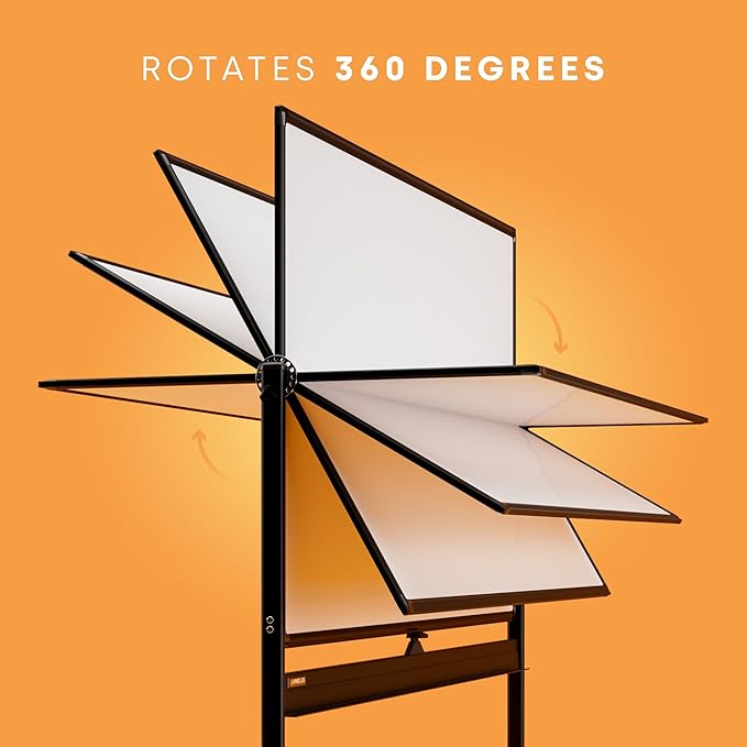 Rolling Dry Erase Board 96 x 46 - Image 5