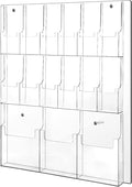 Weysat Acrylic Brochure Holder Wall Mount by Weysat