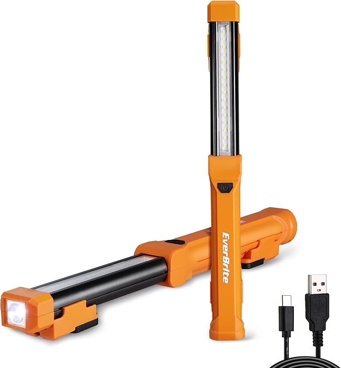 EverBrite 1000LM LED Work Light, Rechargeable Work Light by EverBrite