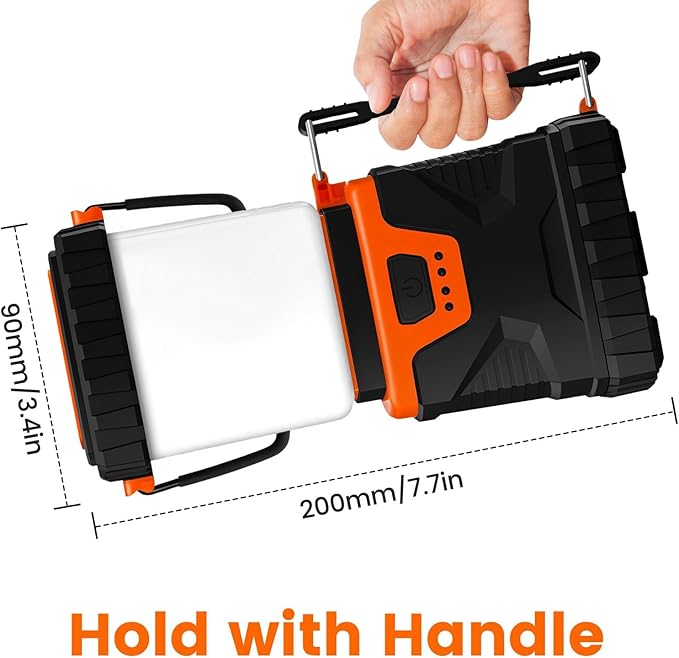 LED Camping Lantern Rechargeable, Portable - Image 8