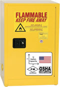 Eagle American Made 12 Gallon F﻿lammable Liquid Storage Cabinet, Manual-Close by Eagle