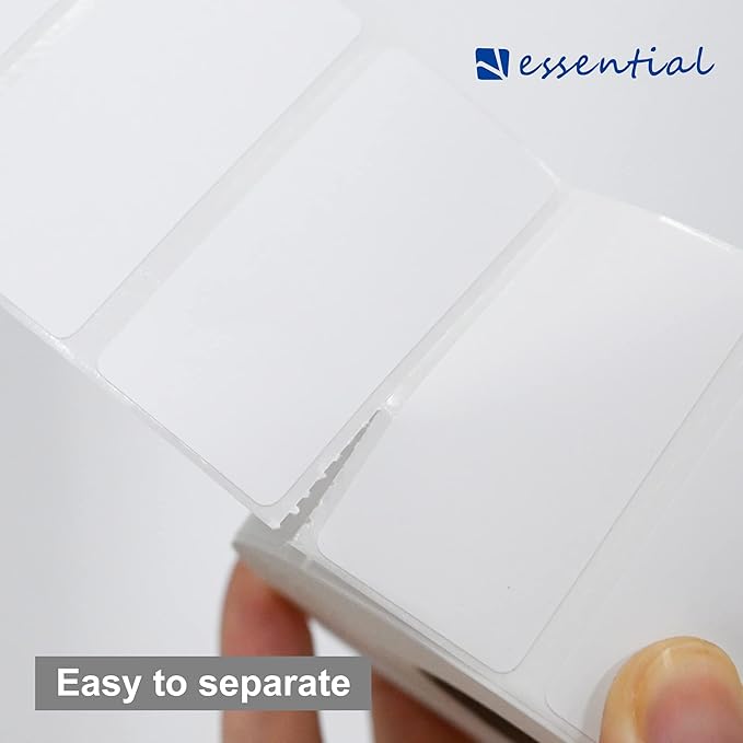 ESSENTIAL 2"x 1" White Direct Thermal Barcode Labels, Shipping Label, Compatible - Image 3