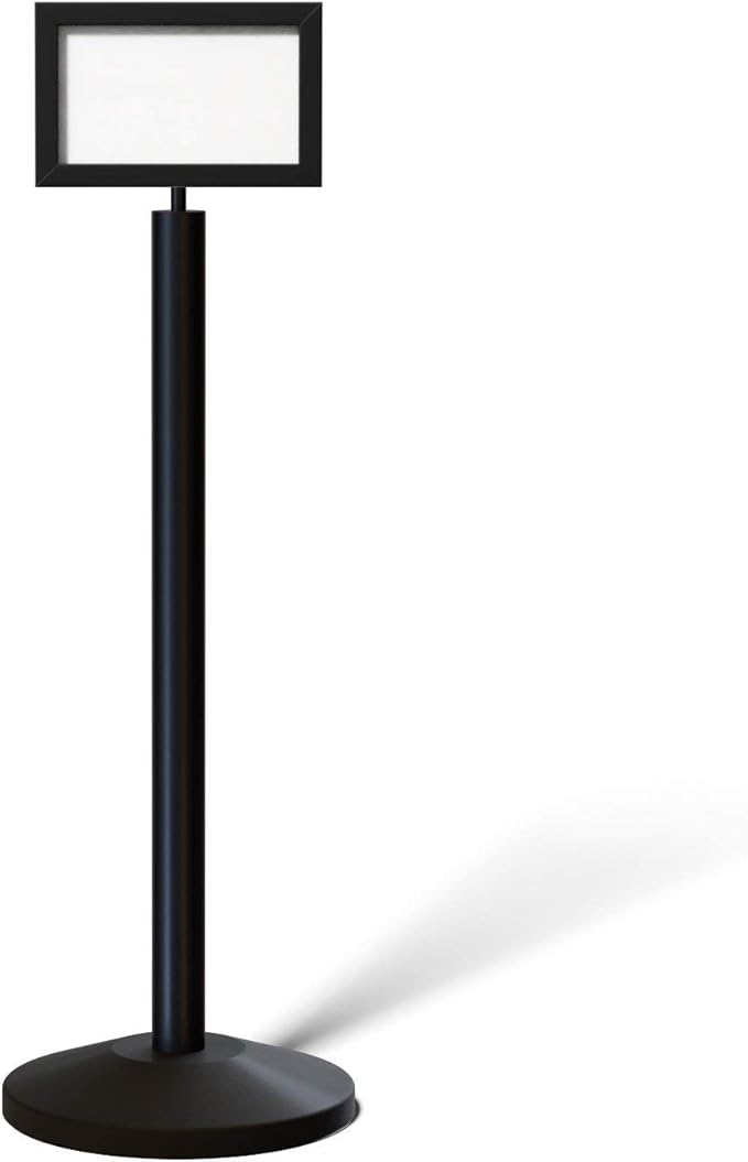 Pedestal Standing Floor Sign Frame - Image 2