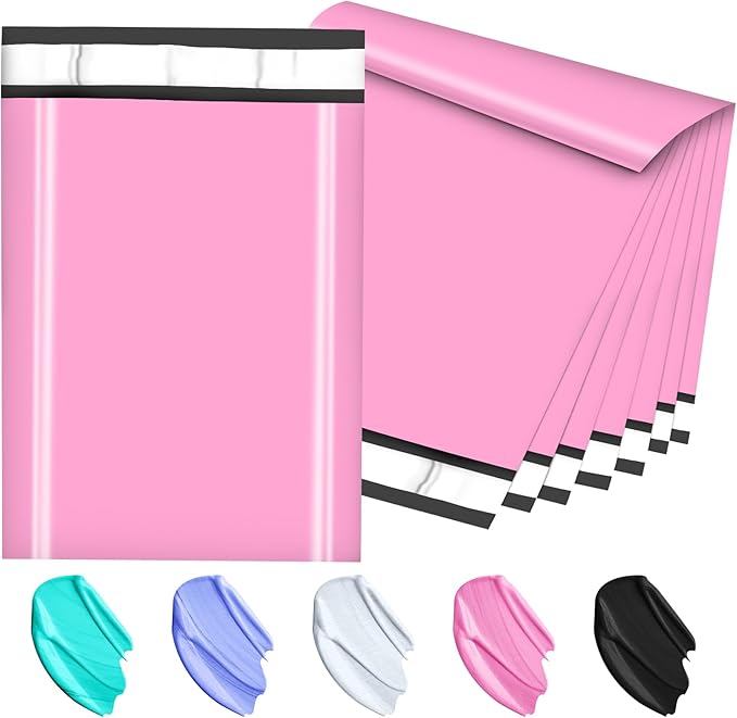 Poly Mailers 10x13 Inch 200 Pcs, Mailing Envelopes by JollyTrip