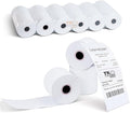 2 1/4" x 150' Thermal Paper, Adding Machine/Calculator POS Receipt paper by TKThermalKing