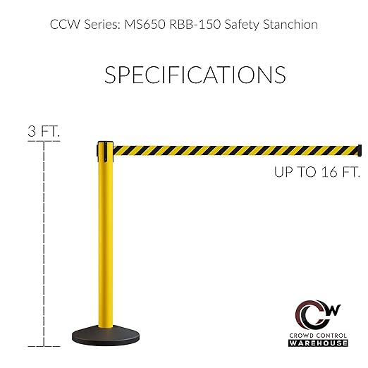Crowd Control Warehouse CCW Series RBB-150 - Image 3