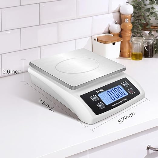 Digital Kitchen Scale 30kg/66lb Large Food Scale - Image 3