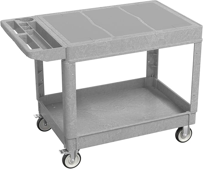550LBS Utility Cart, Flat Top 46x25 Inch Utility Cart by Unknown
