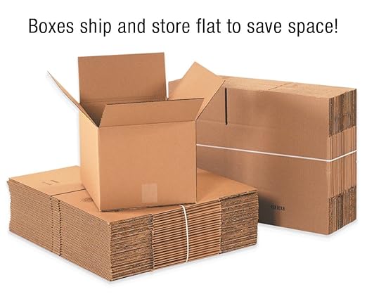 BOX USA Shipping Boxes 14"L x 6"W x 4"H 25-Pack Long Corrugated Boxes - Image 3