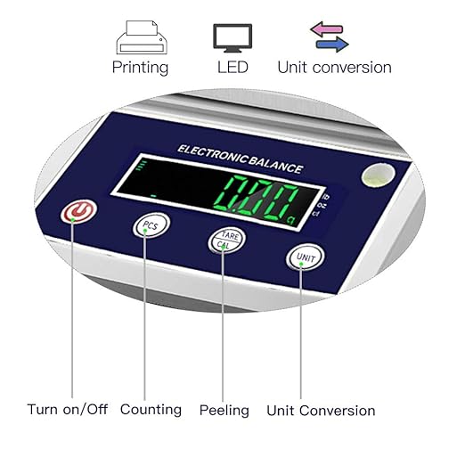 Hochice High Precision Lab Gram Counting Scale Scientific Analytical Laboratory - Image 6