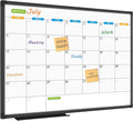 JILoffice Magnetic Dry Erase Calendar Whiteboard, 1 Month White Board Calendar by JILoffice