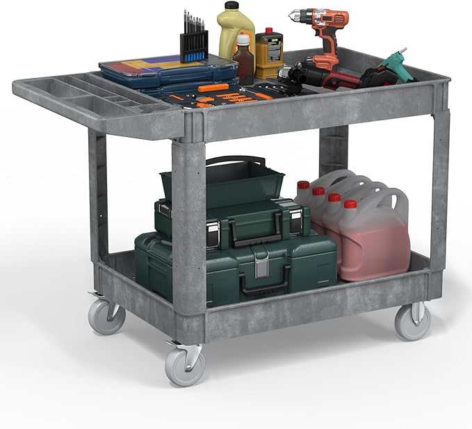 Heavy Service Utility Cart on Wheels, Tool Cart on Wheels, Service Cart by Thechoiceofanewgeneration