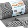 Songrey Non-Slip Shelf Cabinet and Drawer Liner, 12IN x 30FT, Dark Gray by Unknown