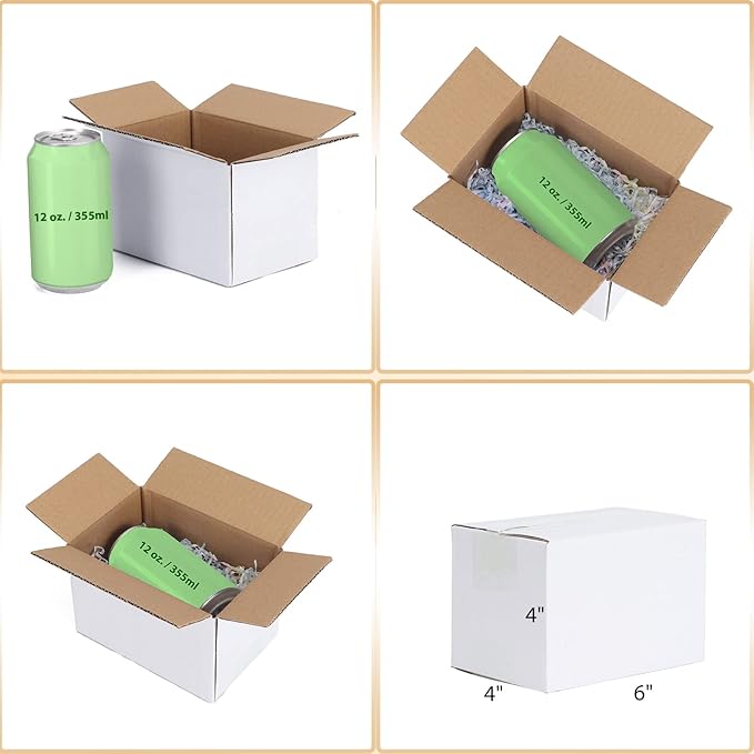 Calenzana 6x4x4 Shipping Boxes Set of 50 - Image 4