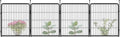 FXW Garden Fence Outdoor for The Yard – 32in x 9.1ft Heavy Duty Metal Animal by FXW