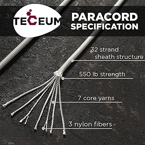 Paracord Rope 550 lb 4mm – Parachute Cord – Utility Camping Rope - Image 2