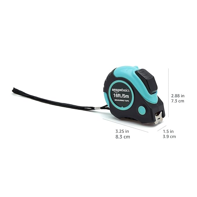 Amazon Basics Tape Measure - 16 ft / 192 in - Image 6