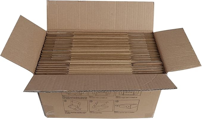 PHAREGE 6x4x3 inch Shipping Boxes Bulk 25 Pack Brown, Tab Lock Tuck Top Mailer - Image 6