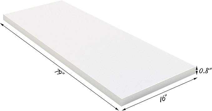 Cushion Sheet Upholstery Foam High Density Foam Padding Seat Replacement - Image 2